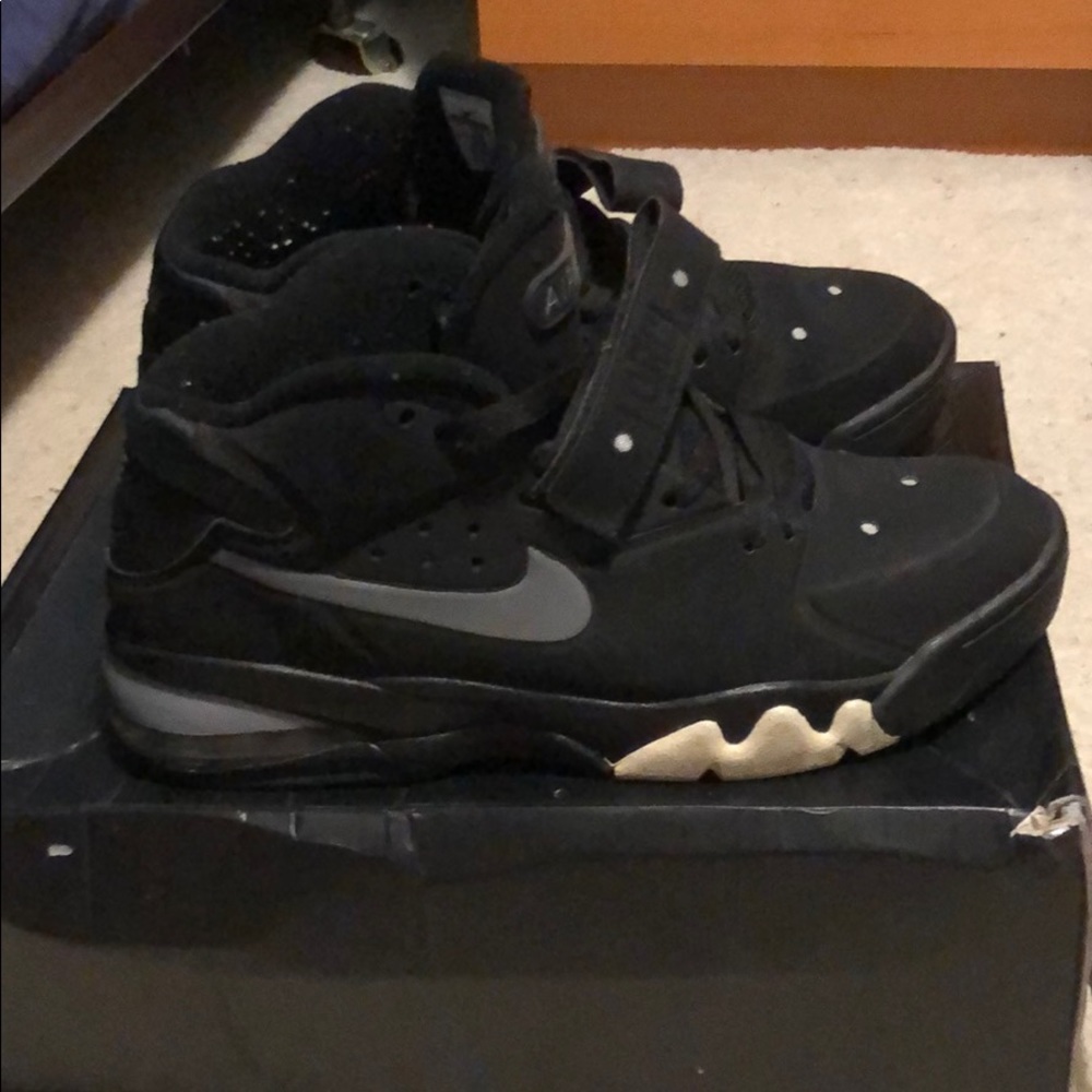 Air Force Max 13’ Black Cool Grey sz 11 - Picture 3 of 10